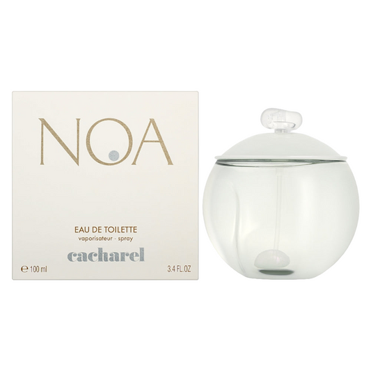 Cacharel Noa fragrance bottle and outer packaging