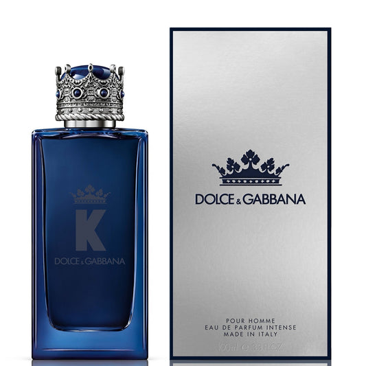 Dolce & Gabbana K Eau de Parfum Intense fragrance bottle and outer packaging