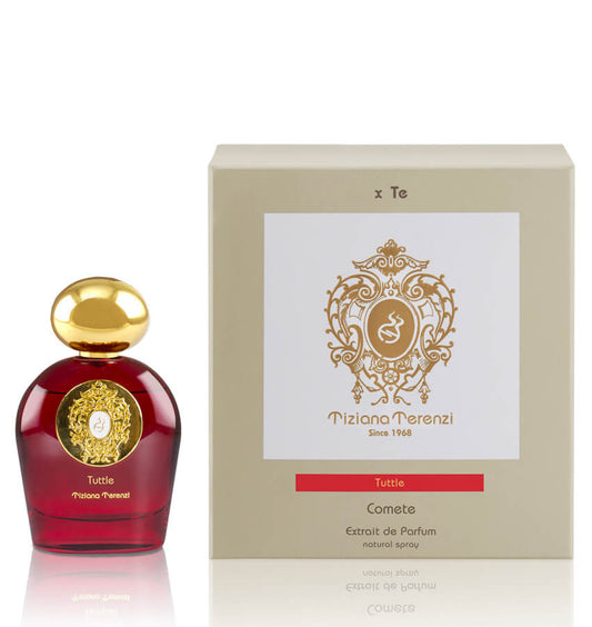 Tuttle By Tiziana Terenzi bottle photographed beside its box