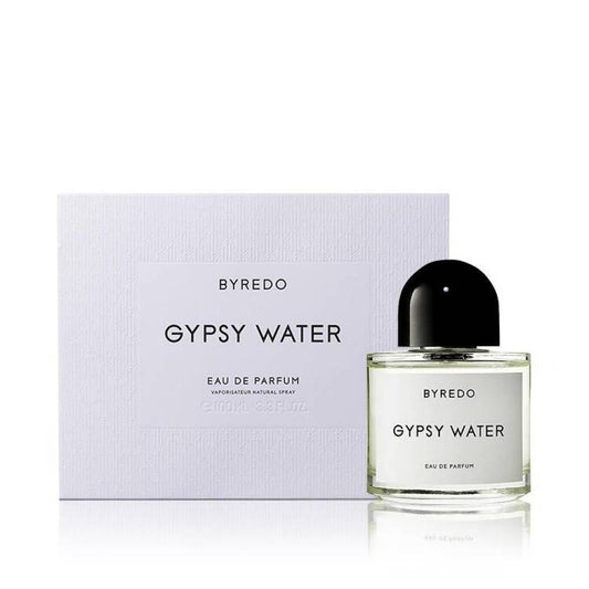 Byredo Gypsy Water fragrance bottle and outer packaging