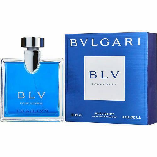 Bvlgari BLV Pour Homme fragrance bottle and outer packaging