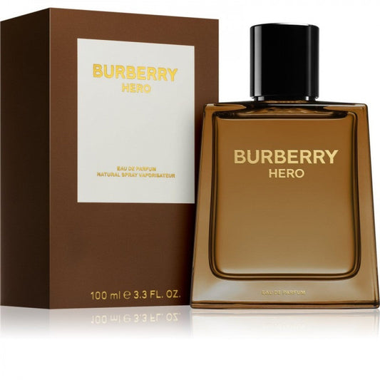 Burberry Hero Eau de Parfum fragrance bottle and outer packaging