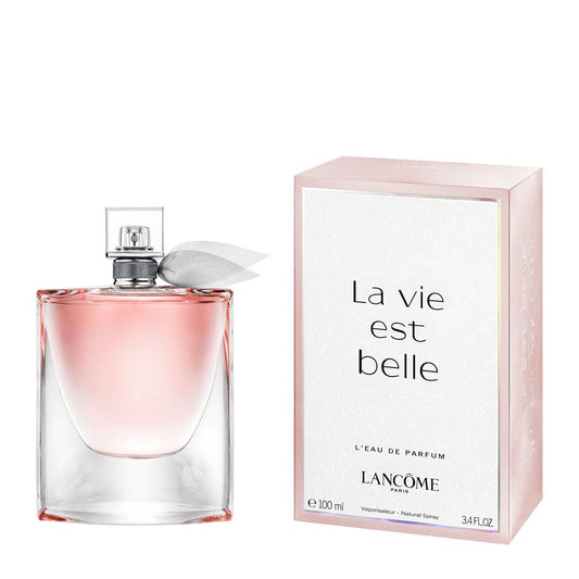 Lancôme La Vie Est Belle fragrance bottle and outer packaging