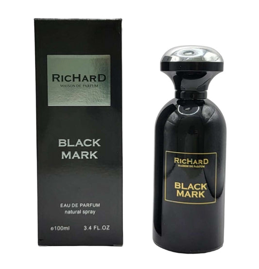 Black Mark By Richard fragrance bottle and outer packaging