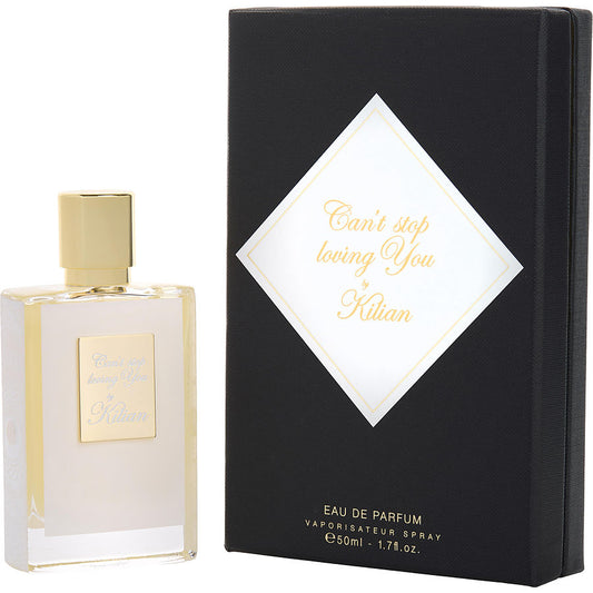 Kilian Can't Stop Loving You bottle with box on a plain background