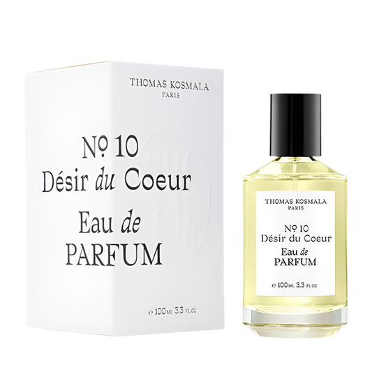 Desir du Coeur By Thomas Kosmala bottle photographed beside its box