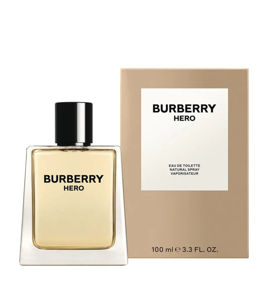 Burberry Hero Eau de Toilette fragrance bottle and outer packaging