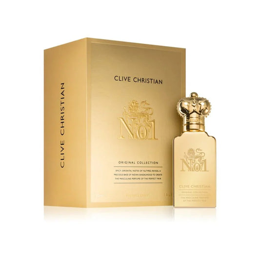 No. 1 By Clive Christian fragrance bottle and outer packaging