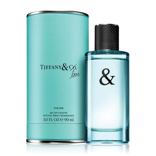 Tiffany And Love For Him By Tiffany fragrance bottle and outer packaging