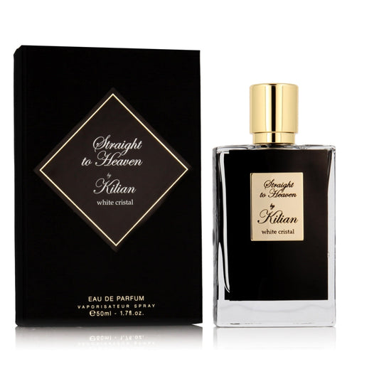Kilian Straight to Heaven bottle with box on a plain background