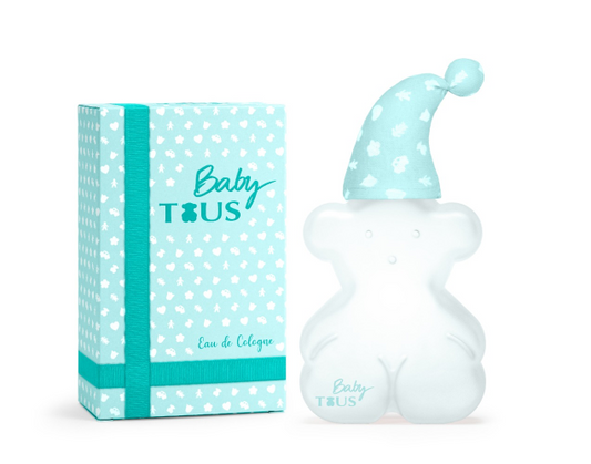 Baby By Tous bottle photographed beside its box