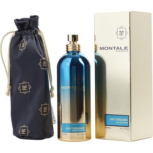 Montale Day Dreams bottle photographed beside its box