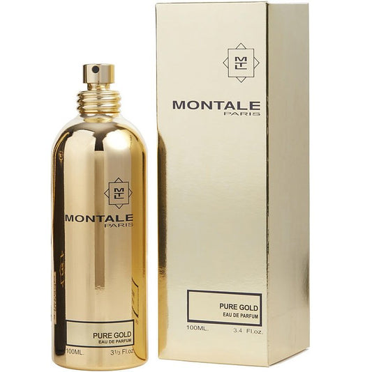 Montale Pure Gold fragrance bottle and outer packaging