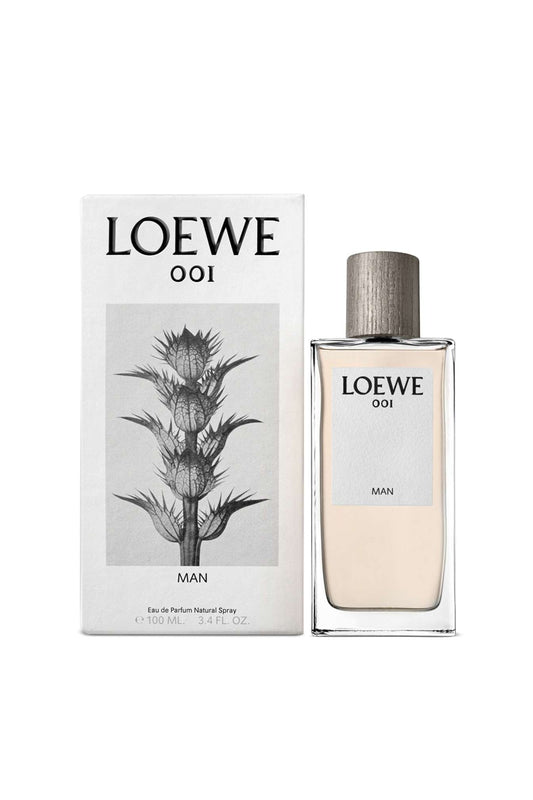 Loewe 001 Man fragrance bottle and outer packaging