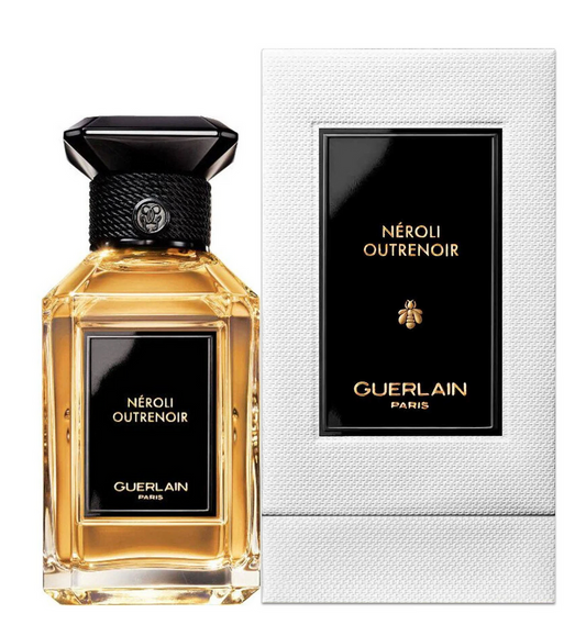 Guerlain Néroli Outrenoir bottle photographed beside its box