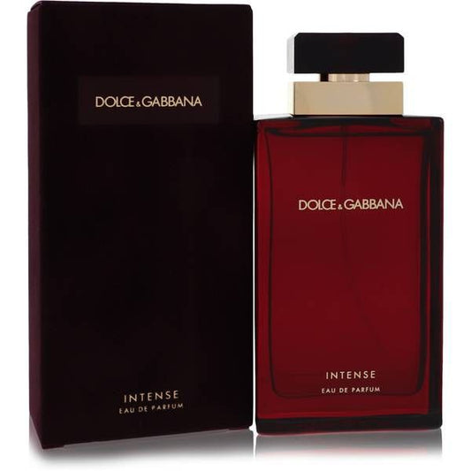 Dolce & Gabbana Intense bottle photographed beside its box