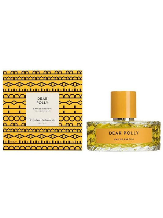 Dear Polly by Vilhelm Parfumerie bottle photographed beside its box