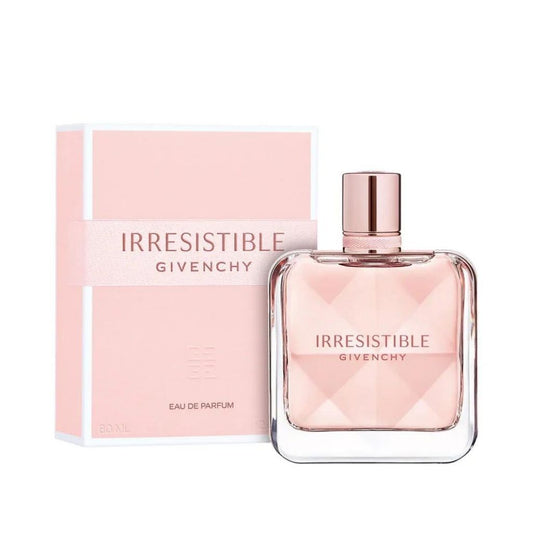 Givenchy Irresistible Eau de Parfum fragrance bottle and outer packaging