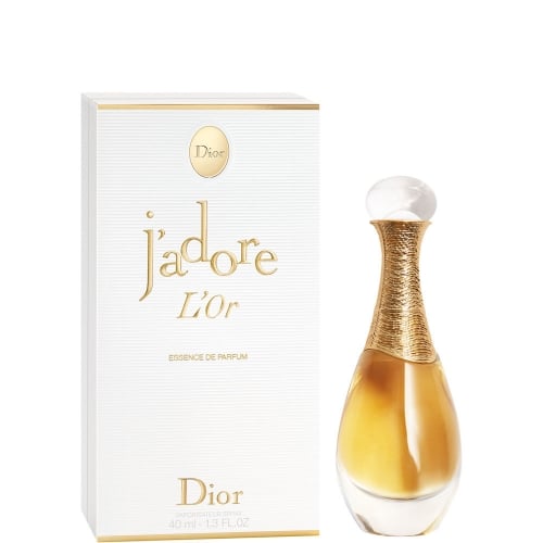 J'adore L'Or fragrance bottle and outer packaging