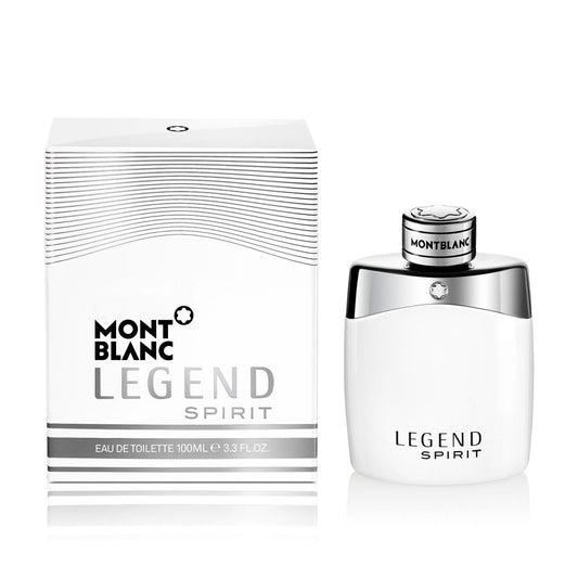 Mont Blanc Legend White fragrance bottle and outer packaging