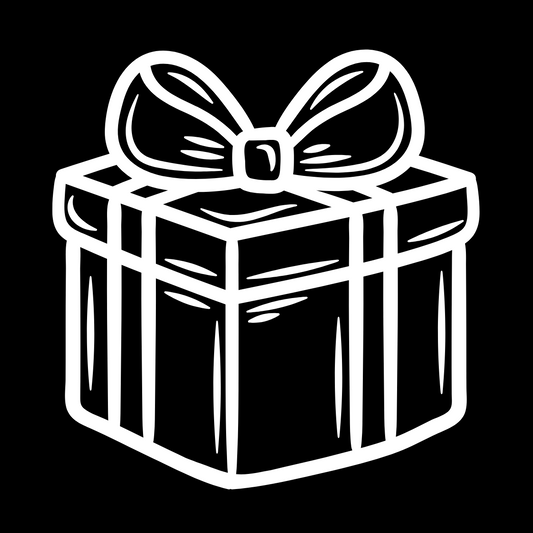 Gift Wrapper fragrance bottle and outer packaging