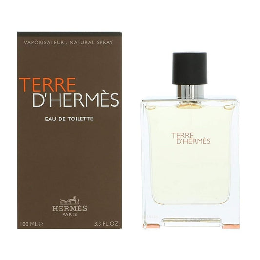 Hermès Terre d'Hermès Eau de Toilette fragrance bottle and outer packaging