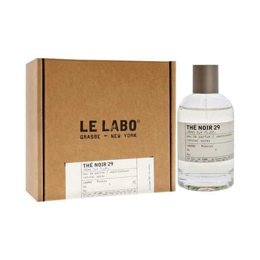 Thé Noir 29 Eau de Parfum fragrance bottle and outer packaging