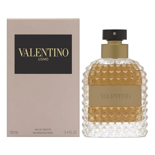 Uomo Eau de toilette fragrance bottle and outer packaging