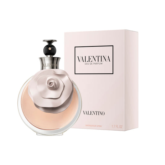 Valentina By Valentino fragrance bottle and outer packaging